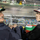 My pale-faced mug with my father at the 2019 Rolex 24 at DAYTONA for my 30th.